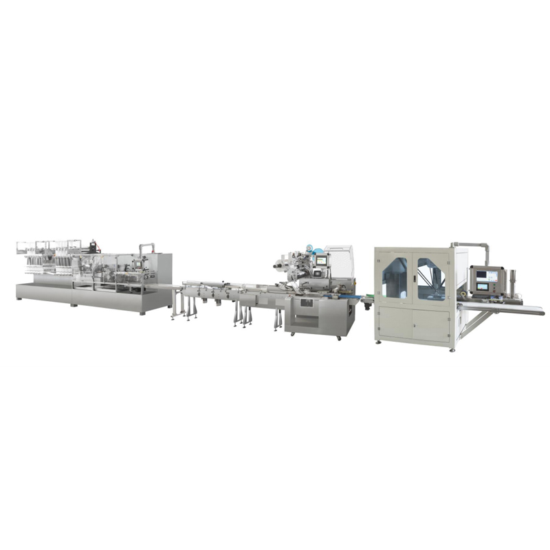 40-120 pieces/pack Fully automatic wet wipes 12 production and packaging lines