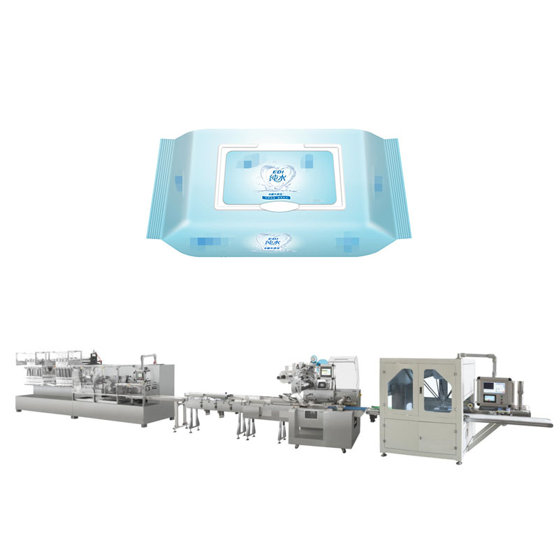 40-120 pieces/pack Fully automatic wet wipes 12 production and packaging lines