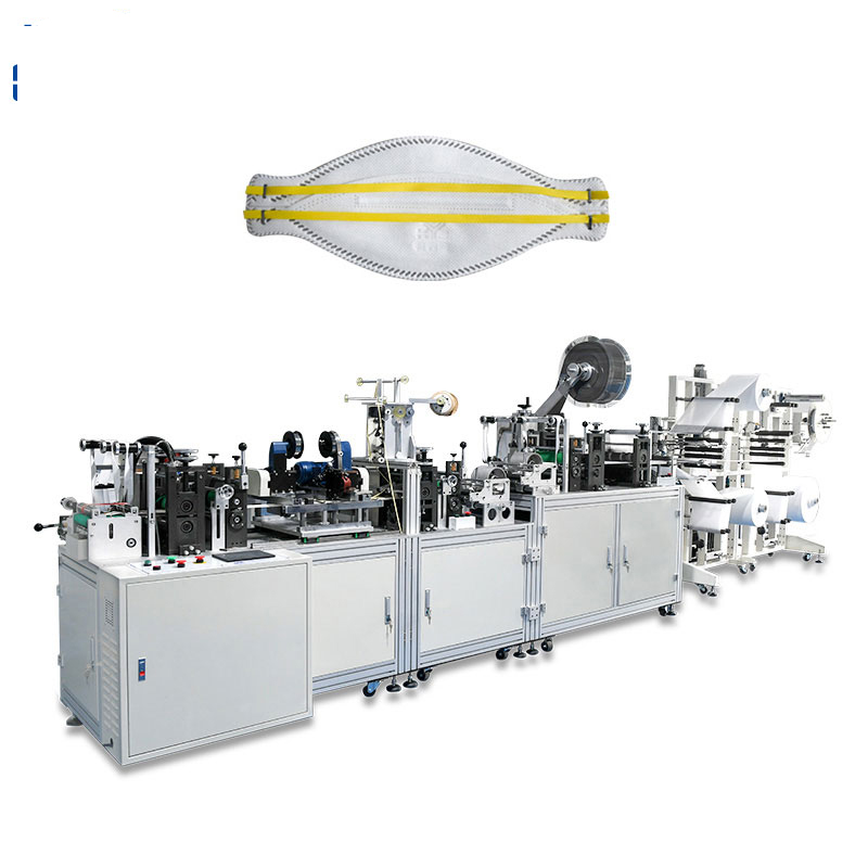 Automatic High Speed Head Mounted Automatic Fish Shaped Nailing Mask Machine