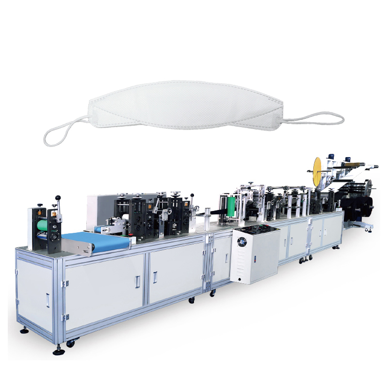 Four Folding Fish Mask Body Making Machine