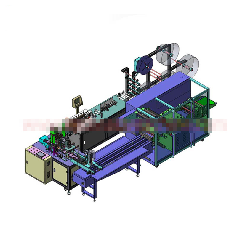 Color Tracking Positioning Flat Mask Machine Paper-plastic Packaging Connection