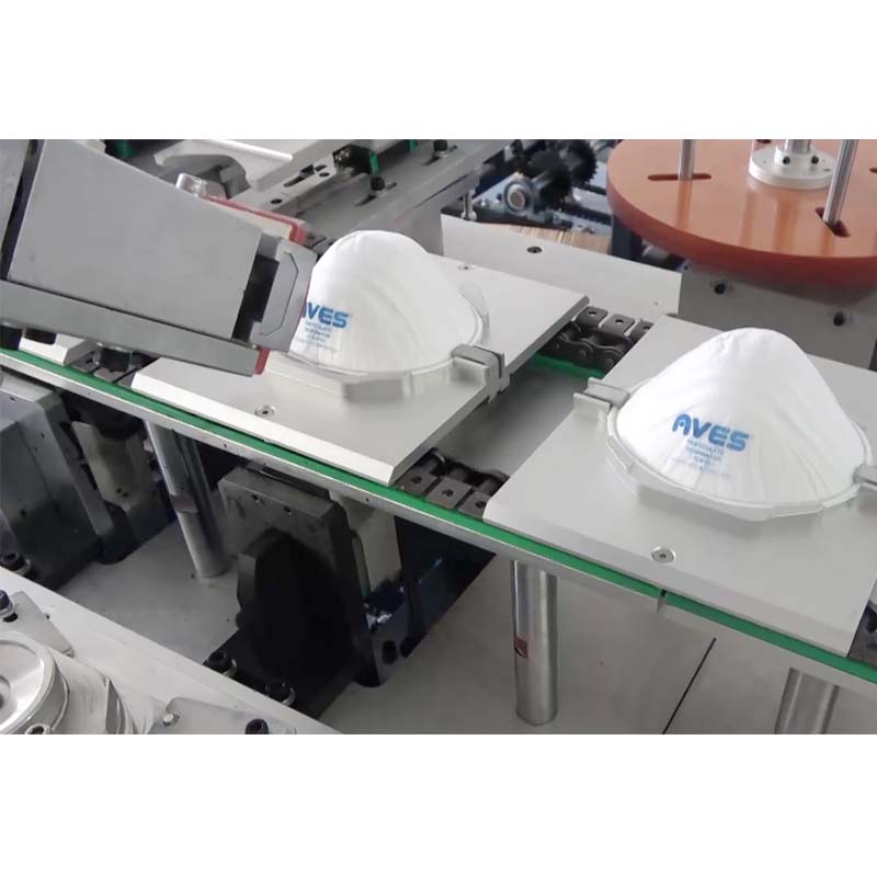 Automatic Cup Mask After Process Making Machine (Oblique Welding Earloop )