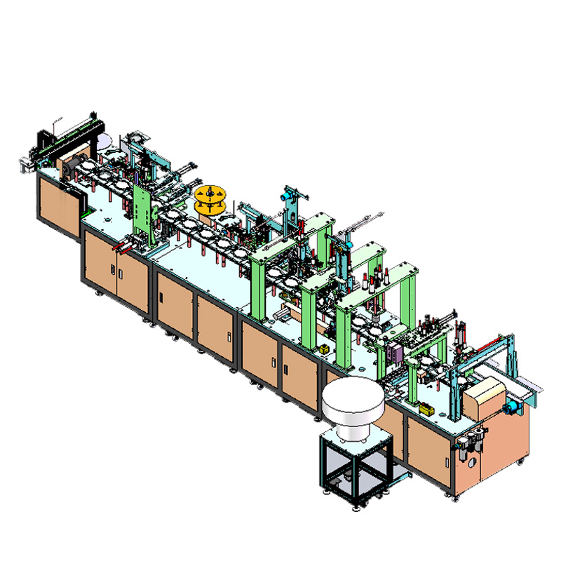 Automatic Cup Mask After Process Making Machine (Horizontal Welding Earloop )