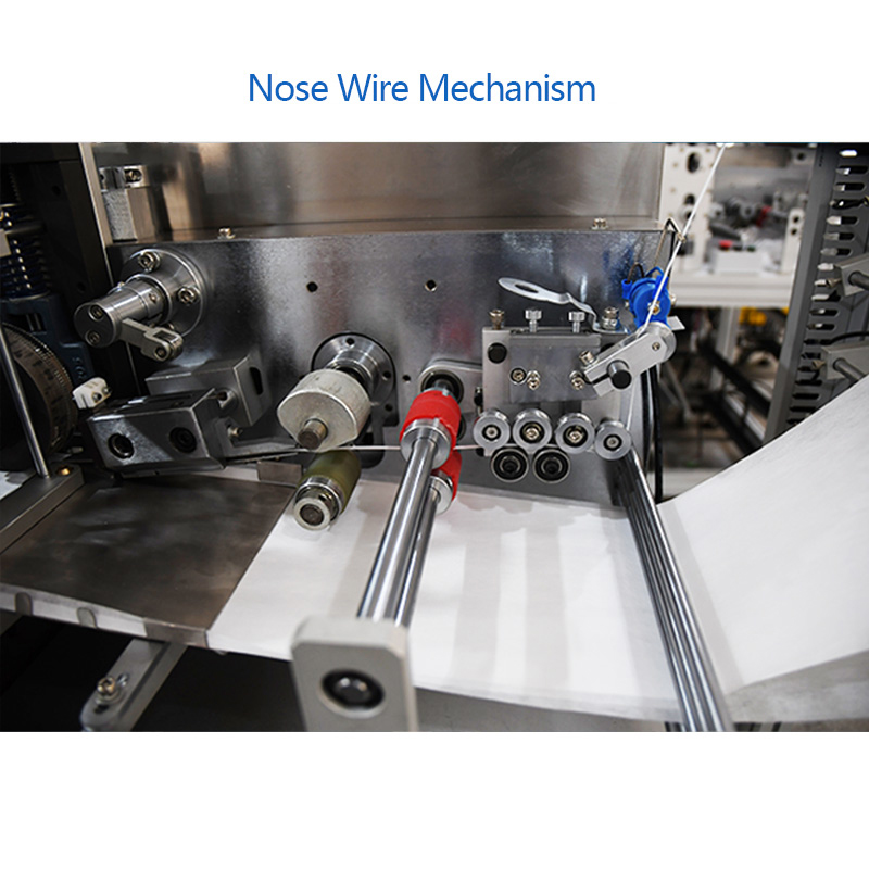 Automatic 1+1 Tie Type Face  Mask Machine