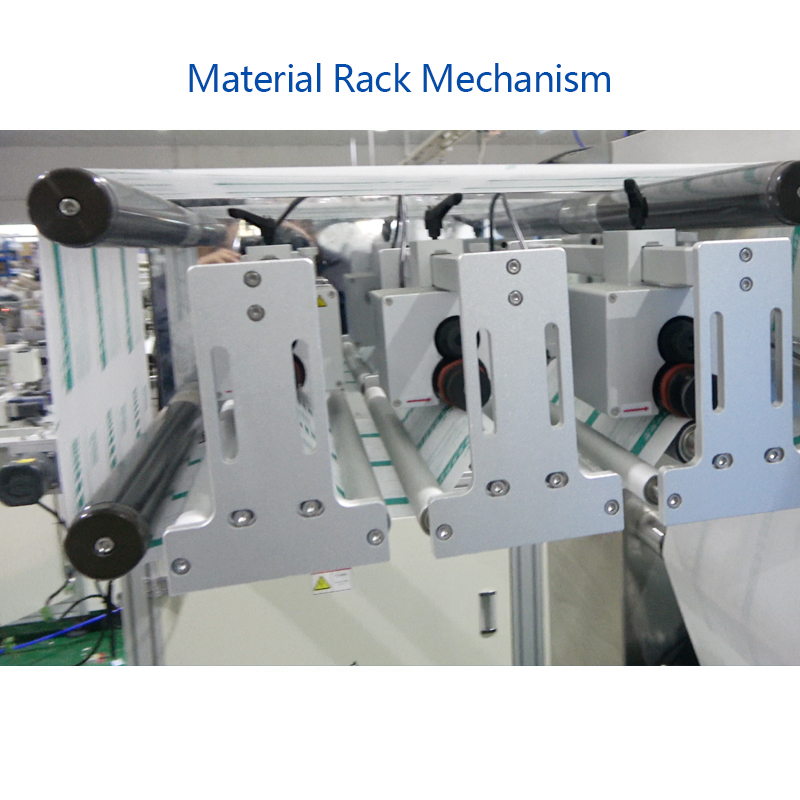 Four-side sealing, one-out, three-packing machine