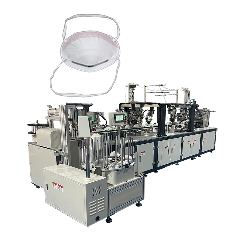 Automatic Oblique Cup Mask Machine Post-process Production Line