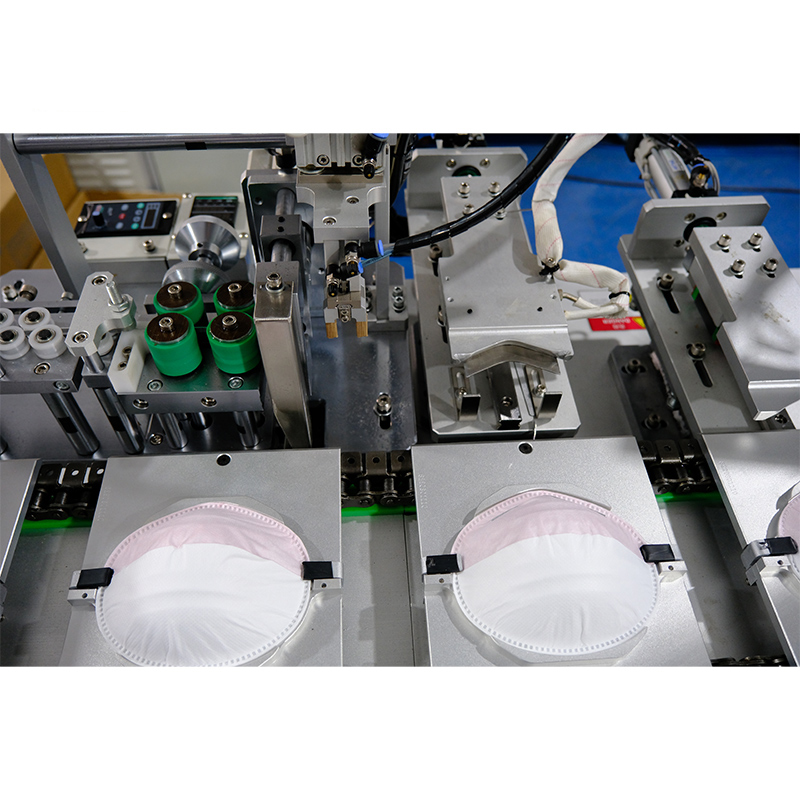 Automatic Oblique Cup Mask Machine Post-process Production Line