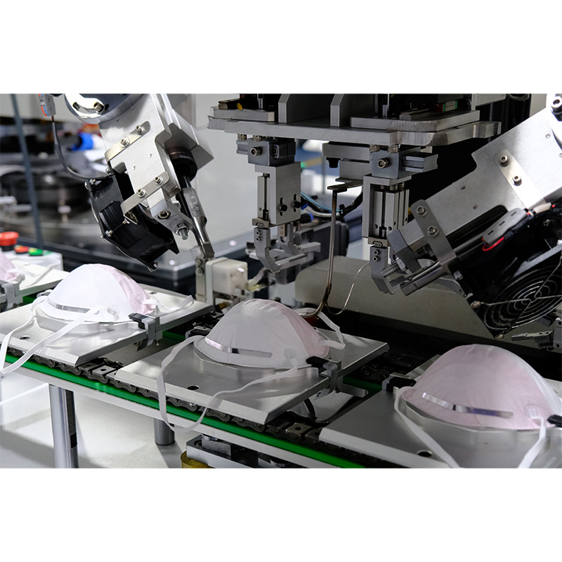 Automatic Oblique Cup Mask Machine Post-process Production Line