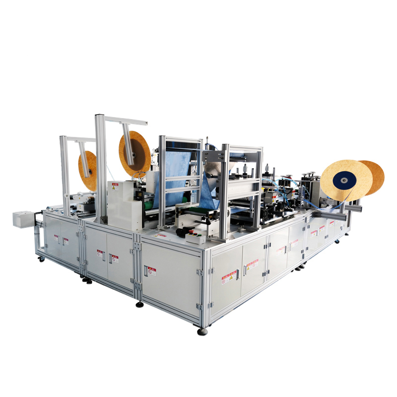 Non-woven non-slip shoe cover machine