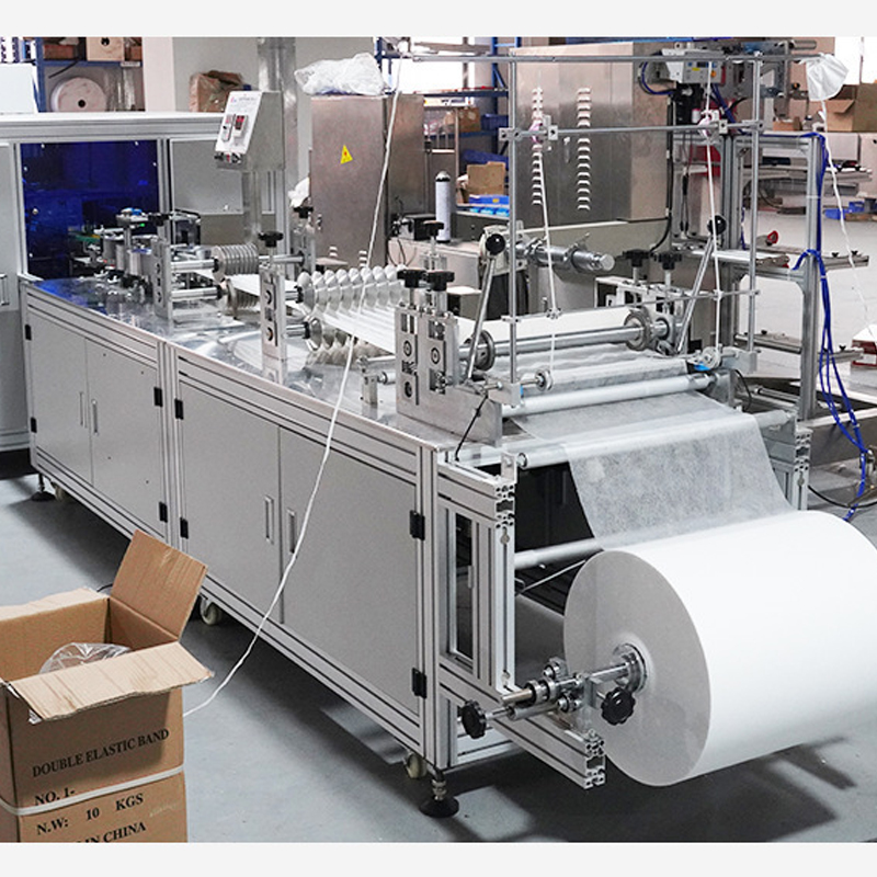 Strip hat production and packaging line