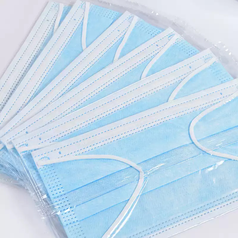 外耳带平面口罩机包装连线