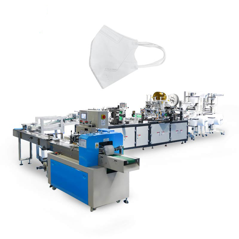 Ultra High Speed Folding Mask Machine In-line Packaging Machine